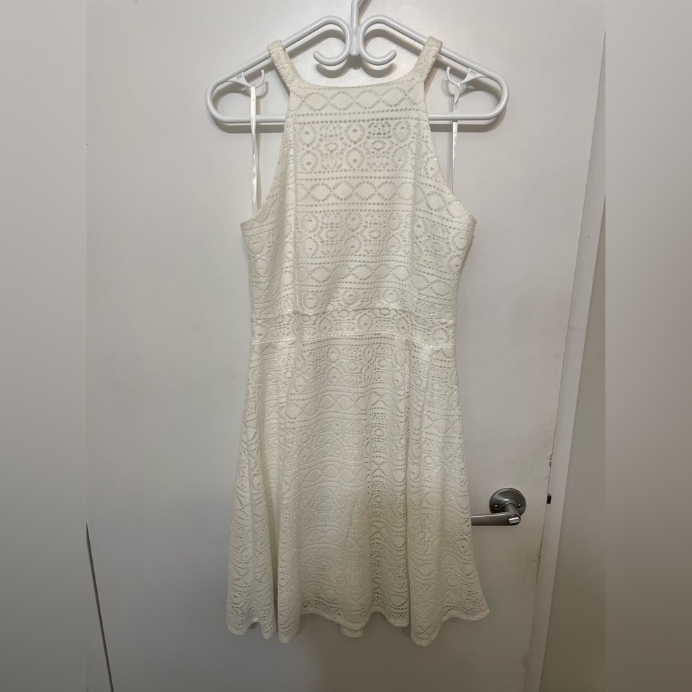 White le château dress